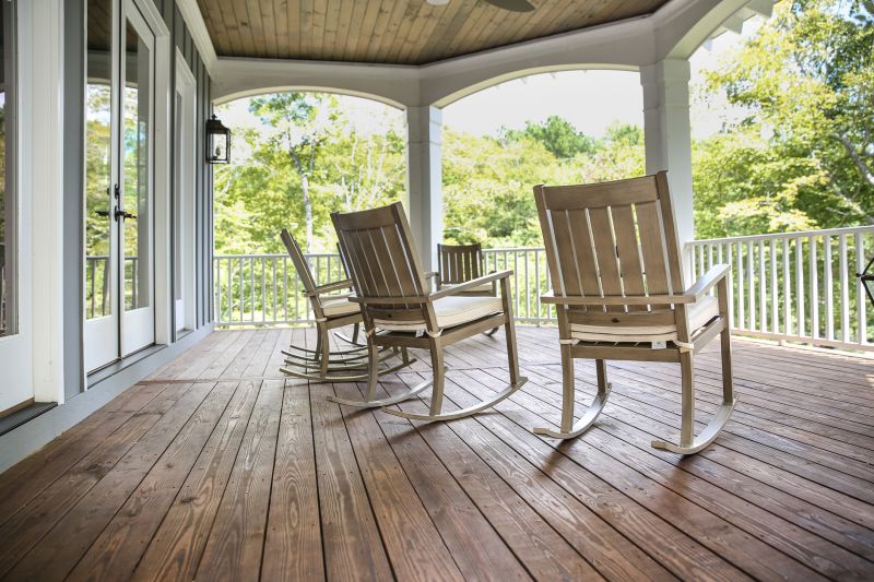Restored Wooden Porch